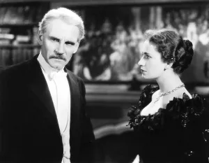 Images Dated 7th March 2016: RHODES, (aka RHODES OF AFRICA), from left: Walter Huston, Peggy Ashcroft, 1936