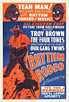 3ev In Prints: RHYTHM RODEO, bottom: Troy Brown, 1938