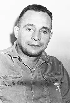 Shot Down Prints: Richard Fecteau, 44, after his release from a Chinese prison after 19 years in Dec. 1971