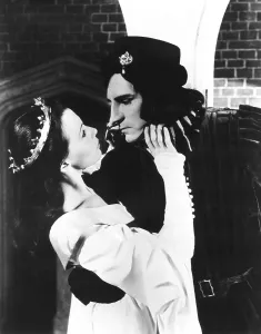 Olivier Prints: RICHARD III, from left: Claire Bloom, Laurence Olivier, 1955