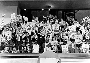 Rally Prints: Richard J. Daley supporters, National Democratic Convention