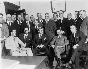 Kidnapping Prints: Richard Loeb (seated)