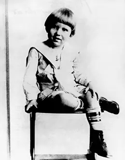 Sailor Suit Prints: Richard Nixon at the Age of 4. Nixon was born on January 9