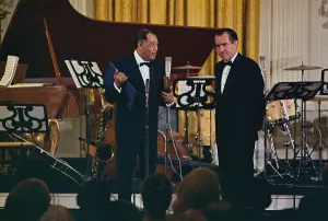 Duke Prints: Richard Nixon presenting the Presidential Medal of Freedom to Duke Ellington