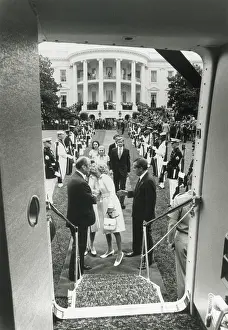 Lcgr1511 Prints: Richard Nixon's departure from the White House