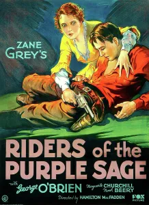 Marguerite Prints: RIDERS OF THE PURPLE SAGE, from top on US poster art: Marguerite Churchill
