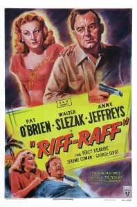 Jeffreys Prints: RIFFRAFF, (aka RIFF-RAFF), US poster art