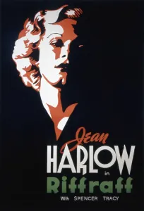 Harlow Prints: RIFFRAFF, Jean Harlow, 1935