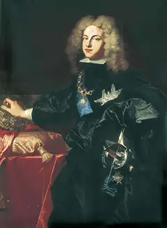Philip V Of Spain 1683 1746 Prints: RIGAUD, Jacint Rigaud i Ros, called Hyacinthe (1659-1743)