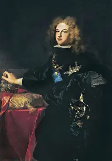 Colorportrait Prints: RIGAUD, Jacint Rigaud i Ros, called Hyacinthe (1659-1743)