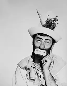 Clown Prints: THREE RING CIRCUS, Jerry Lewis, 1954