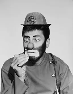 Clown Prints: THREE RING CIRCUS, Jerry Lewis, 1954
