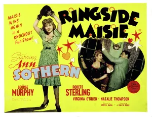 Murphy Prints: RINGSIDE MAISIE, Ann Sothern, George Murphy, 1941