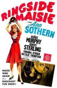 Murphy Prints: RINGSIDE MAISIE, US poster, Ann Sothern, George Murphy, 1941