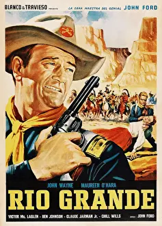 Posbyb Prints: RIO GRANDE, John Wayne, 1950