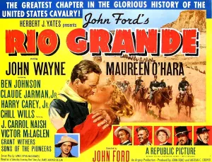 Images Dated 14th May 2009: RIO GRANDE, from left: John Wayne