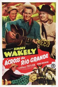 Images Dated 2nd October 2014: ACROSS THE RIO GRANDE, US poster art