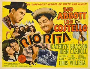 Kathryn Prints: RIO RITA, top from left: Bud Abbott