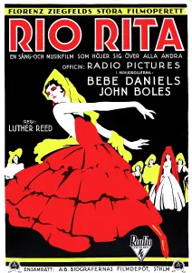Images Dated 1st December 2010: RIO RITA, (Swedish poster art), 1929