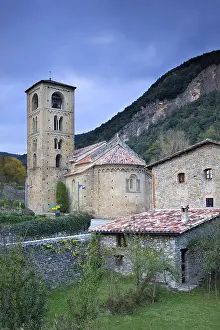 Girona Prints: Ripolls. Beget. Church of Sant Cristofol