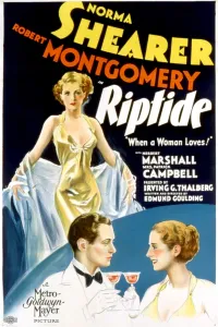 Shearer Prints: RIPTIDE, Robert Montgomery, Norma Shearer, 1934