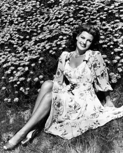 Flowers Prints: RITA HAYWORTH, 1940s