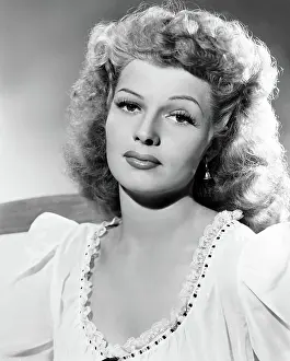 February Prints: Rita Hayworth, ca. 1940s