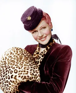 Fur Collar Prints: Rita Hayworth, ca. 1940s