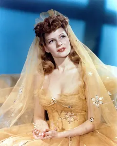 Yellow Dress Prints: Rita Hayworth, ca 1940s