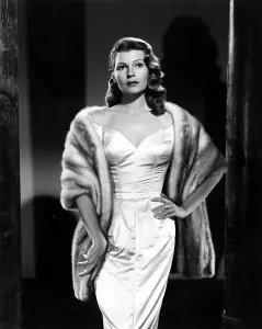 Curled Hair Prints: Rita Hayworth, Columbia portrait, 1956