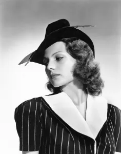 Wide Collar Prints: Rita Hayworth, Columbia portrait by Adolph L. Whitey Schafer, circa 1937-1938