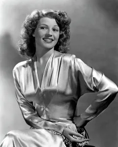 Gold Dress Prints: Rita Hayworth, portrait
