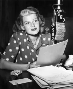Script Prints: RITA HAYWORTH prepares for THIS LOVE OF OURS on Lux Radio Theater, 1/29/46