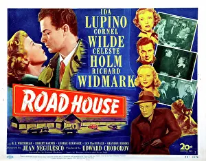 August Prints: ROAD HOUSE, Ida Lupino, Richard Widmark