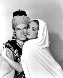 Lamour Prints: ROAD TO MOROCCO, Bob Hope, Dorothy Lamour, 1942