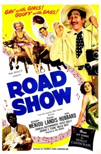 Landis Prints: ROAD SHOW, US poster, from top: Carole Landis