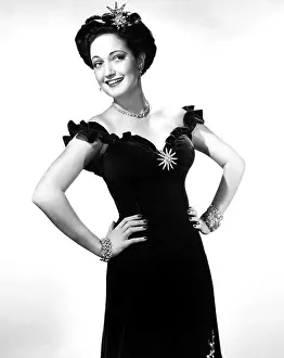 Edith Head Prints: ROAD TO UTOPIA, Dorothy Lamour, in a gown by Edith Head, 1946