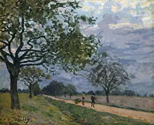 Cart Prints: The Road from Versailles to Louveciennes
