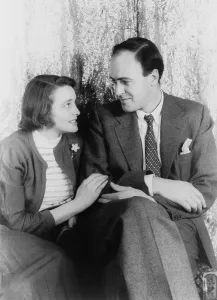 Images Dated 14th December 2007: Roald Dahl (1916-1990), British author with his wife