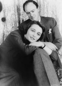 Images Dated 14th December 2007: Roald Dahl (1916-1990), British author with his wife