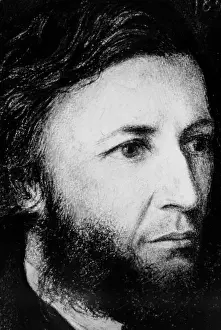 Browning Prints: ROBERT BROWNING, 1855.. Courtesy: CSU Archives / Everett Collection