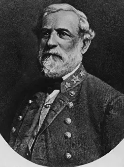 General Prints: Robert E. Lee (1807-1870), celebrated Confederate General in the United States Civil War