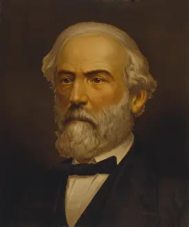 Robert E Prints: Robert Edward Lee (1807-1870), Commander of the armies of the Confederate States of America