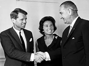 Kennedy Prints: Robert F. Kennedy resigning as Attorney General