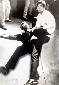 Assassination Prints: ROBERT KENNEDY, after being shot at the Ambassador Hotel
