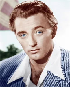 Open Collar Prints: Robert Mitchum. ca. late 1940s
