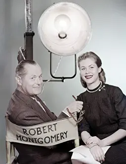Anthology Prints: ROBERT MONTGOMERY PRESENTS, from left: Robert Montgomery (host)