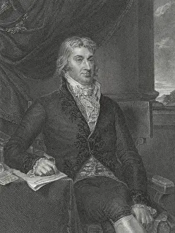 Lawyers Prints: Robert R. Livingston was one of the five drafters of the Declaration of Independence in 1776