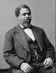 Post Civil War Prints: Robert Smalls (1839-1915), achieved fame from his daring capture of the Confederate ship he worked on as a slave