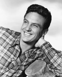 Plaid Shirt Prints: Robert Stack, 1957